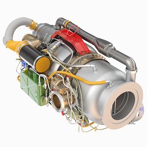 Gas Turbine Engine Garrett GTCP85-98D