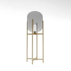 3D model Decorative garden lighting Low-poly