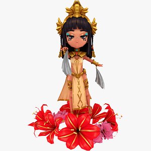 3D flower Princess