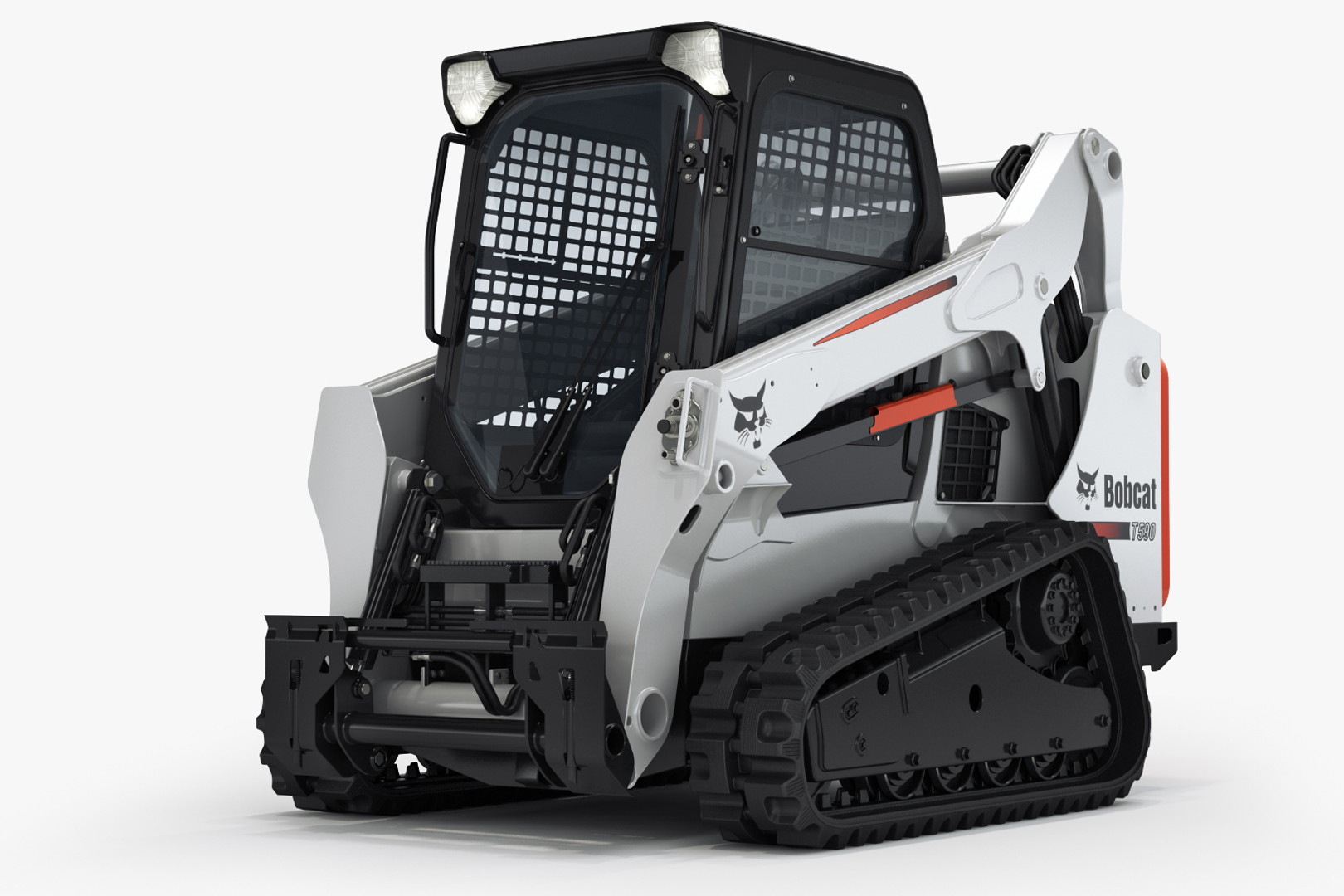 3d bobcat t590 compact track model