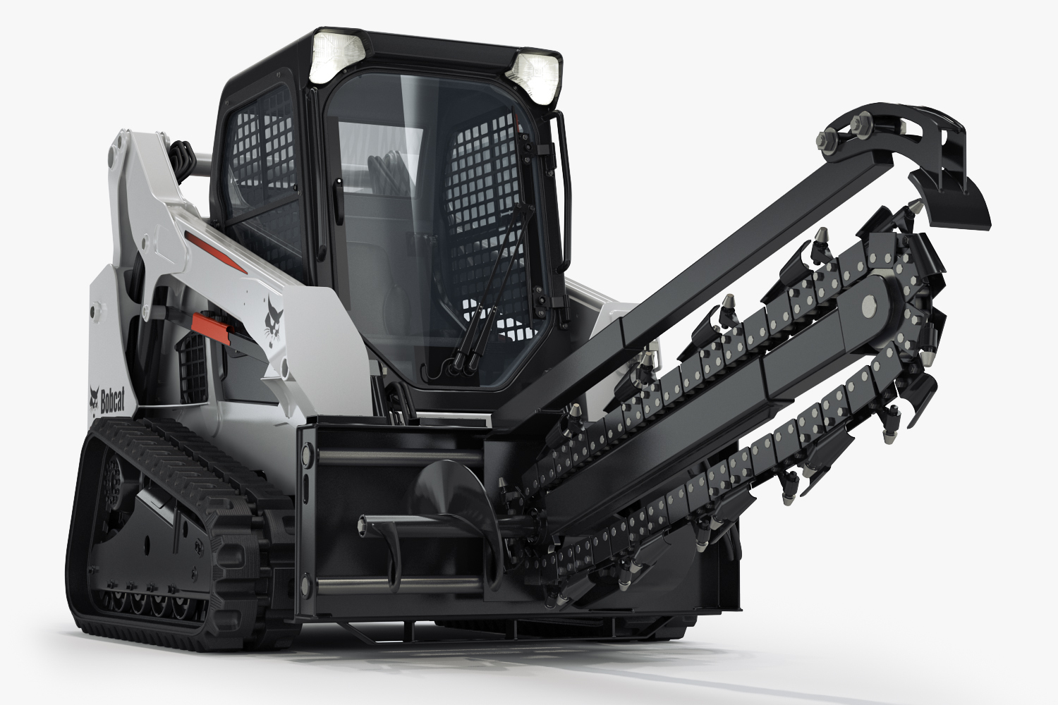 3d bobcat t590 compact track model