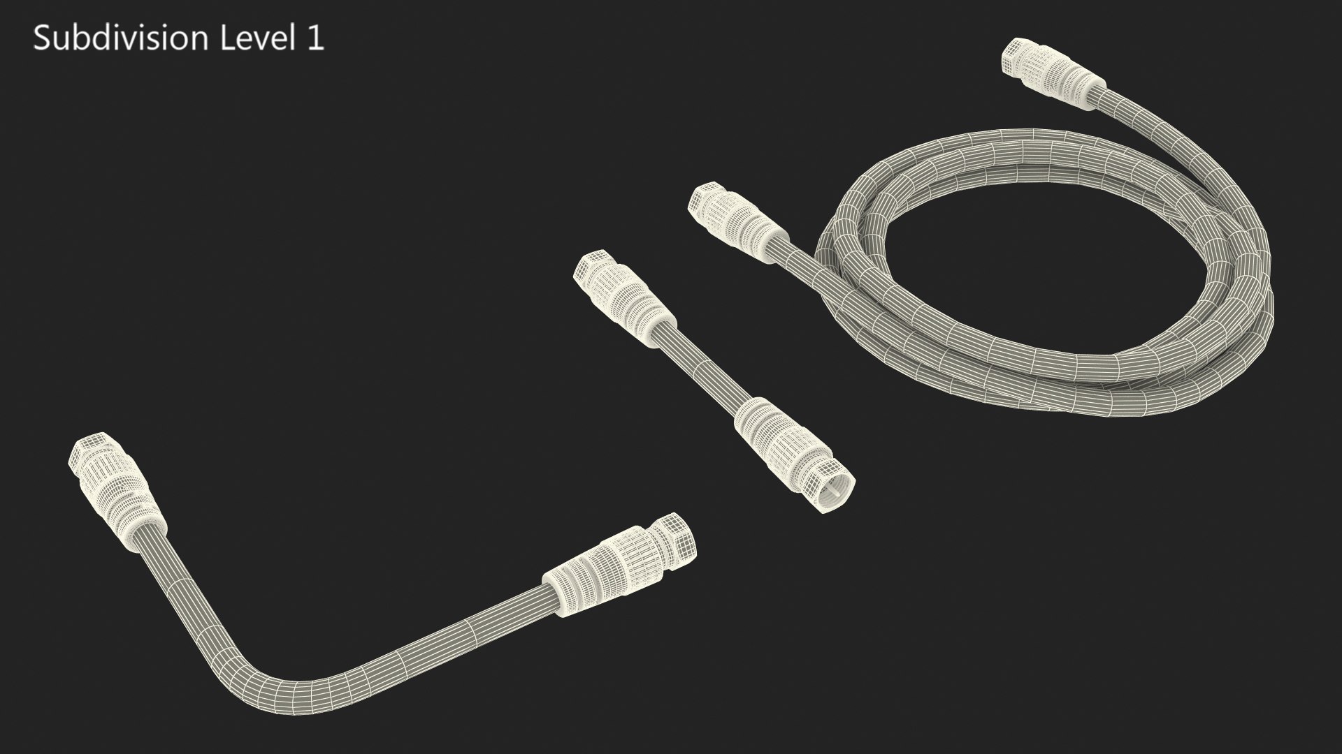 3D Coaxial Cable and Extender Set https://p.turbosquid.com/ts-thumb/19/J84mUK/Hu/coaxialcableandextendersetvray3dmodel019/jpg/1629225686/1920x1080/fit_q87/ee23e6d9bb6d9543d61afc4f23e906adbe7cb908/coaxialcableandextendersetvray3dmodel019.jpg