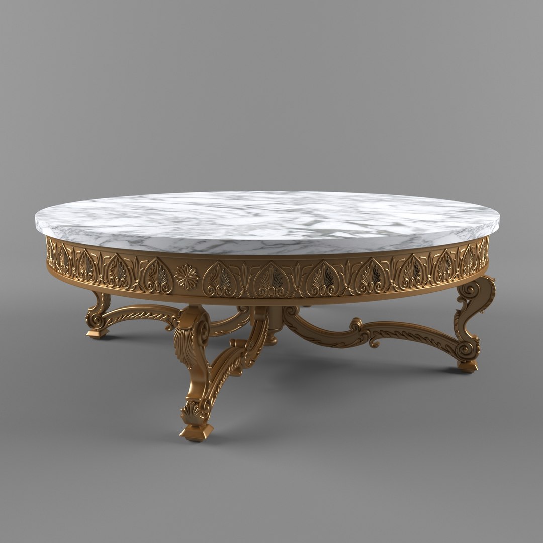 Table Classic Class 3d Model
