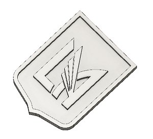 3D lafc logo