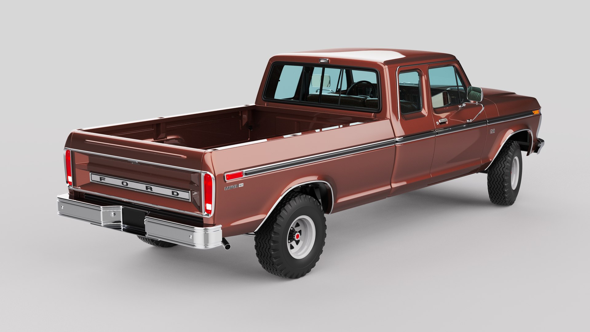 1973 - 76 - 78 Ford F250 SuperCab Mk2 model https://p.turbosquid.com/ts-thumb/19/NRPUdX/1D/1973_ford_f250_supercab.1/jpg/1714059955/1920x1080/fit_q87/ef589c4329eabd7fbe4b929dedda3b74b188f183/1973_ford_f250_supercab.1.jpg