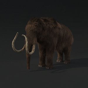 mammoth fur 3d max