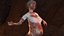 Pregnant Zombie 3D Model Animated And Game Ready