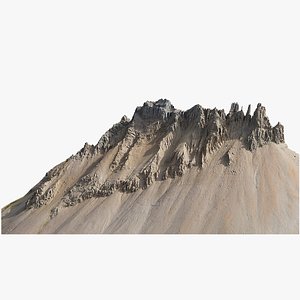 Alpine Mountain - PBR 3D Model
