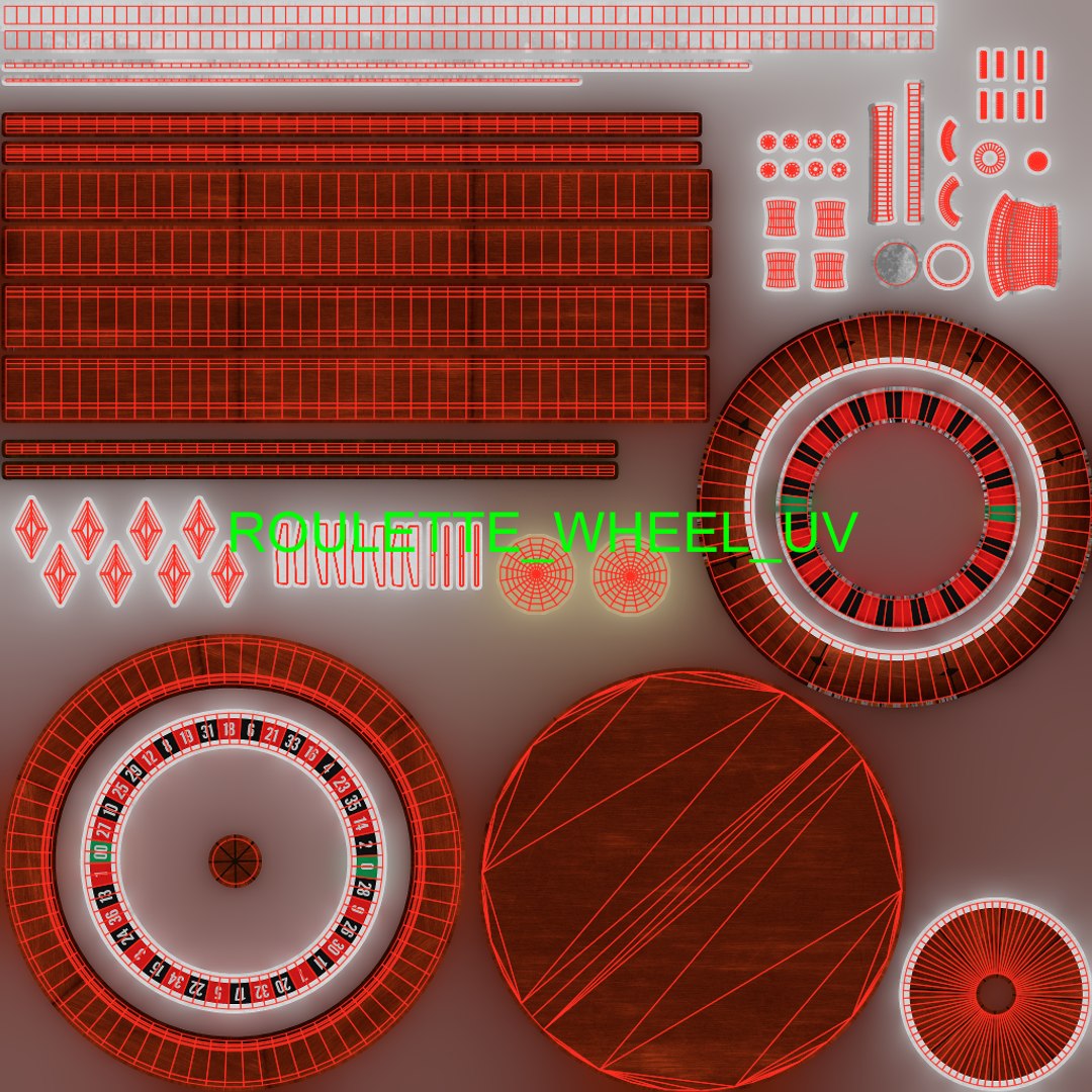 Roulette Wheel 3D Model - TurboSquid 2004309