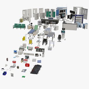 Hospital Props Mega Collection 1 Basic