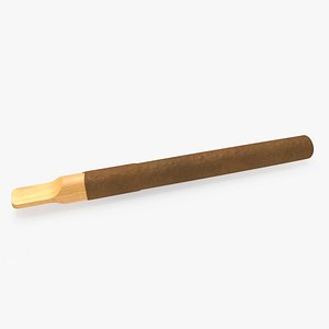 Cigar with Wooden Tip