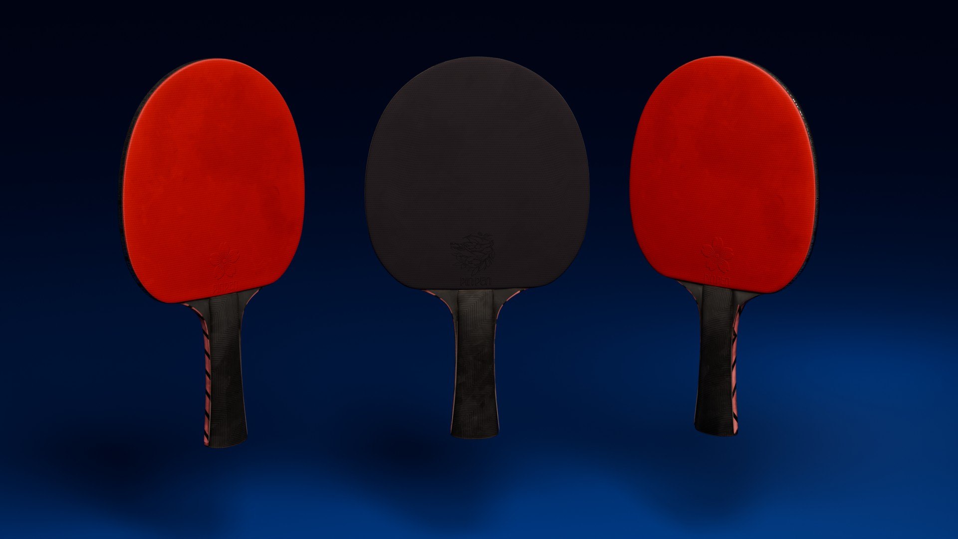 Ping Pong Racket Model - TurboSquid 2467316