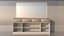 Modern Vanity Sideboard with Mirror 3D model