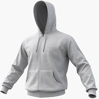 Hoodie 01 (White) +PBR