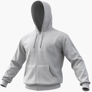 Hoodie 01 (White) +PBR