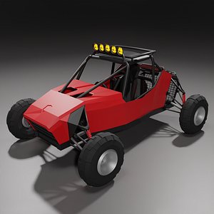 buggy car 3D
