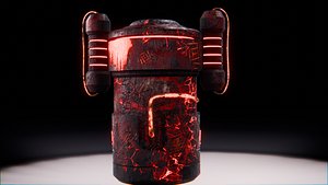 Fire Grenade 3D model
