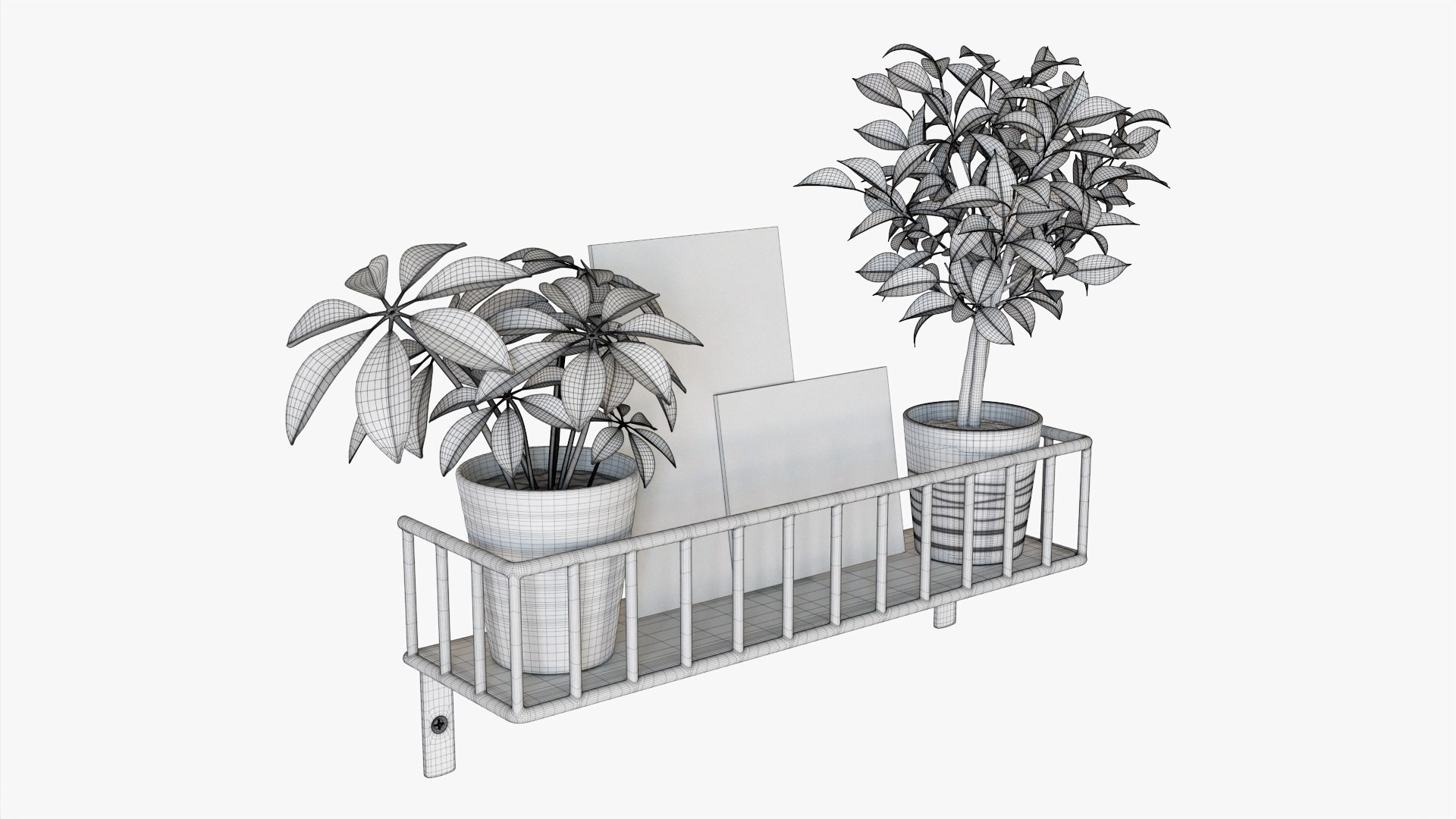 Decorative wall shelf with plants 03 3D model https://p.turbosquid.com/ts-thumb/19/ogtiZD/0q/007/jpg/1642626273/1920x1080/fit_q87/5242a4f3770bc9094d9db40e9653037e23782447/007.jpg