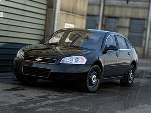 chevrolet impala 3d model