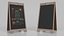 3D Ultimate Outdoor Advertising Chalkboard Signs model