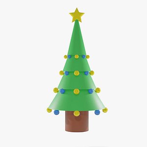 3D model Christmas tree