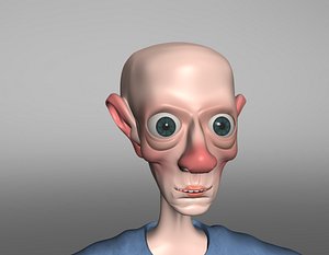 cartoon man character