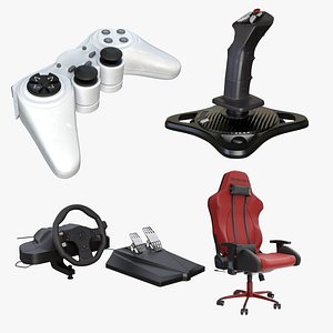 Video Game Devices 3D