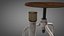 Small Vintage Worn Stool