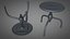 Small Vintage Worn Stool
