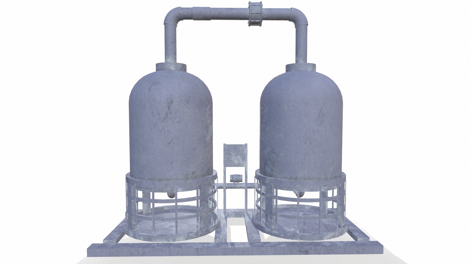 Hazard Storage Tank 3D Model - TurboSquid 2299148