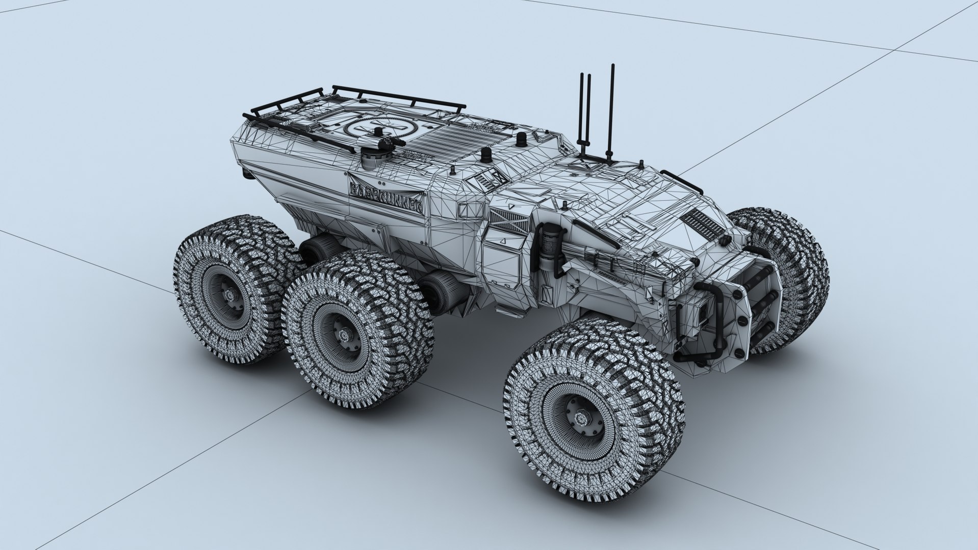 Scifi Base Vehicle 3D Model - TurboSquid 2303318