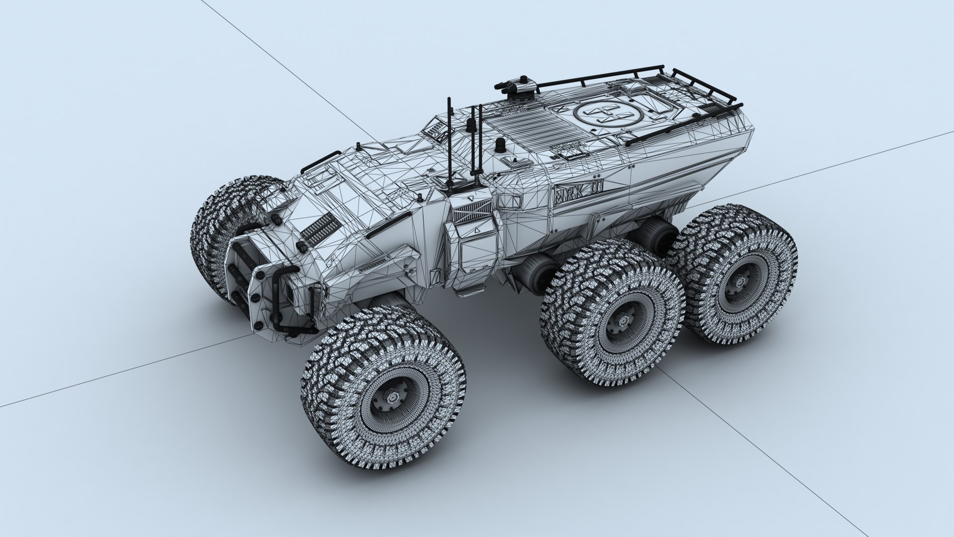 Scifi Base Vehicle 3D Model - TurboSquid 2303318