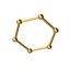 Material nano dorado