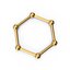 Material nano dorado