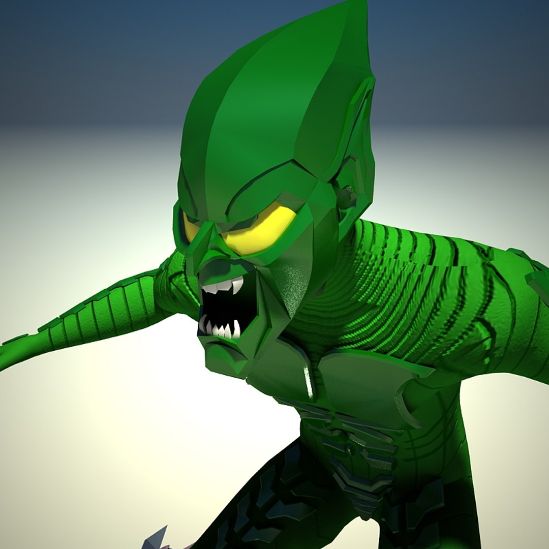 Green Goblin 3d Model