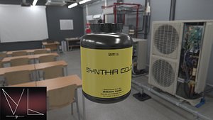 3D bottle model