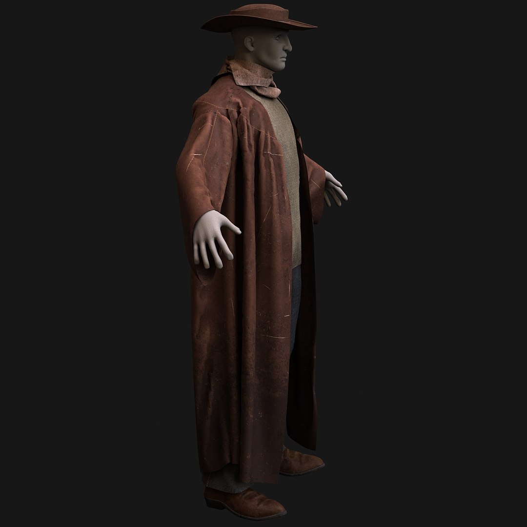 3D cowboy clothes https://p.turbosquid.com/ts-thumb/1A/Bcgd8E/9HIpbVbI/10003/jpg/1540838869/1920x1080/fit_q87/78e7ccc870d68c7d3b5d065744d9cb55a57c6fee/10003.jpg