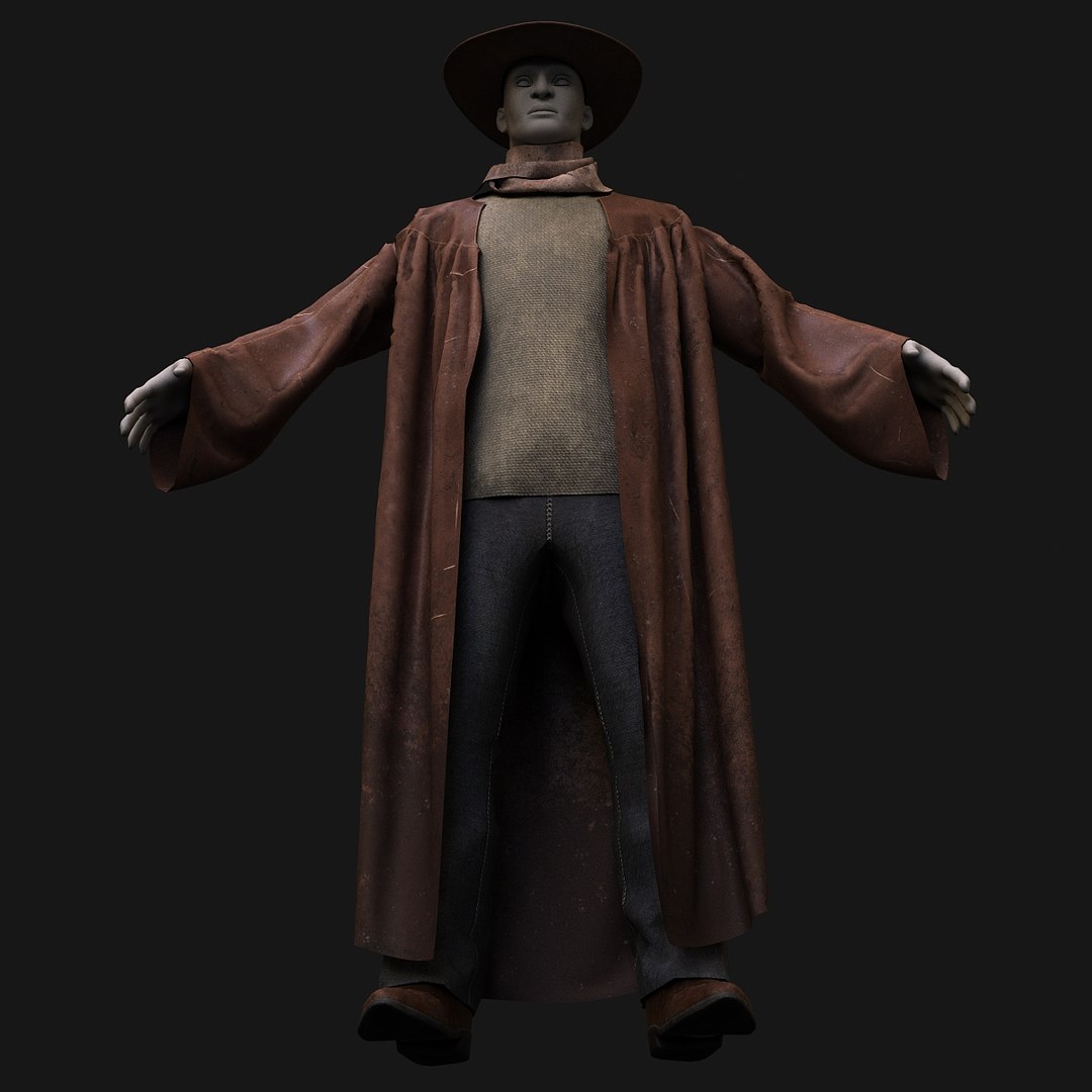 3D cowboy clothes https://p.turbosquid.com/ts-thumb/1A/Bcgd8E/lmXwj0a4/10005/jpg/1540838869/1920x1080/fit_q87/6b3c537be8d07e02cd1f38aace4d9a5f98d52302/10005.jpg