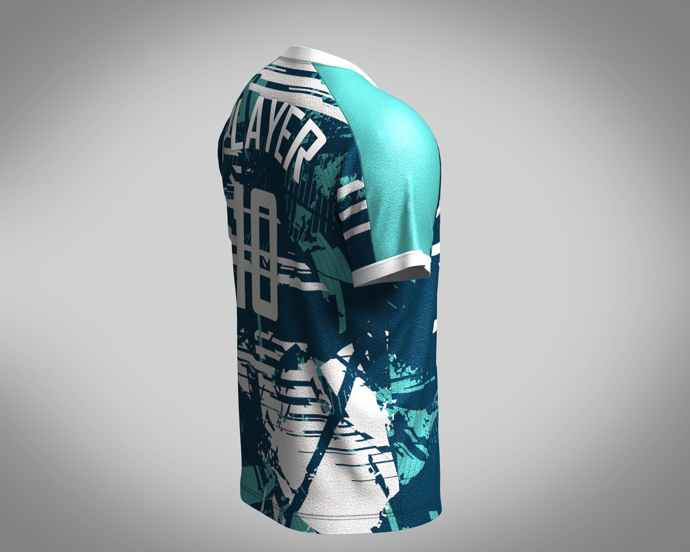 Soccer player Jersey画像フレーム d2ldlup 758809-03.jpg