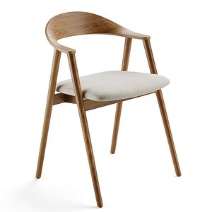 Karm Chair Upholstered by CoshLiving Kett 3D model