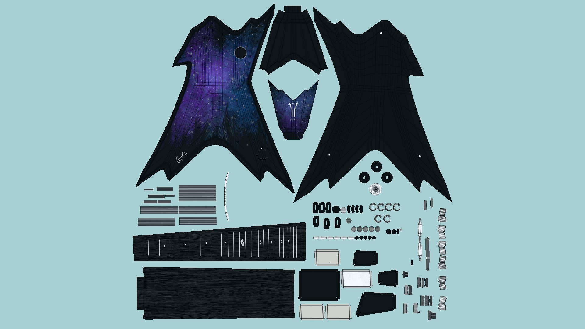 3D model Electric Guitar B05 Galaxy - Music Instrument Design https://p.turbosquid.com/ts-thumb/1A/GMXnLC/Xf/r5uv/png/1653315762/1920x1080/fit_q87/7e55d55a6b7fe9cf43afca553ae2c4df4a2b5f3d/r5uv.jpg