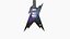 Electric Guitar B05 Galaxy - Music Instrument Design