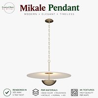 Mikale Pendant 52829CPZLED