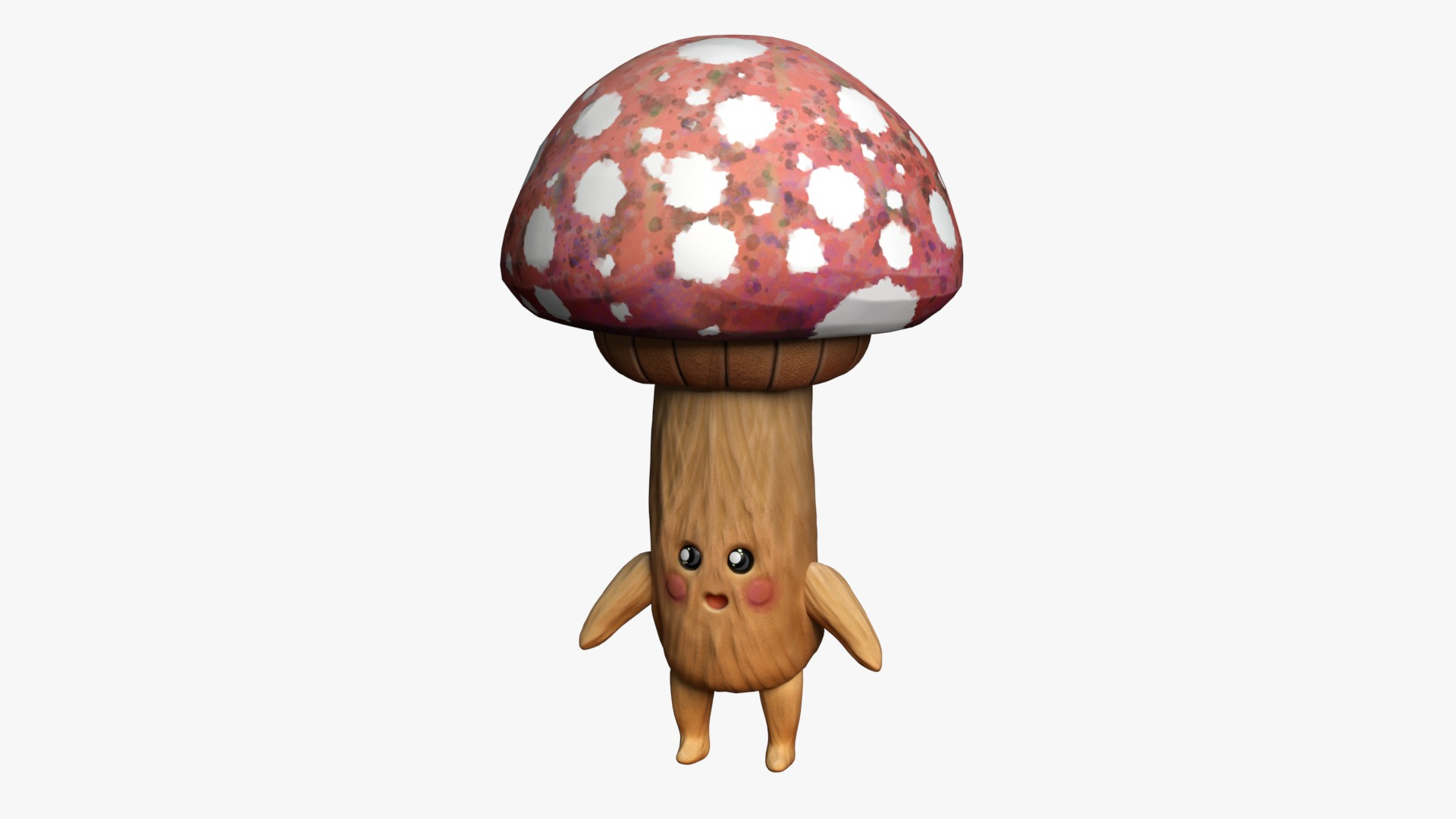 Mushroom Character 3D model https://p.turbosquid.com/ts-thumb/1A/MOIyvw/Oa/rwhite/jpg/1778566223/1920x1080/turn_fit_q99/e2bef054b4cadeb824560881b4b267579a6ec4c2/rwhite-1.jpg