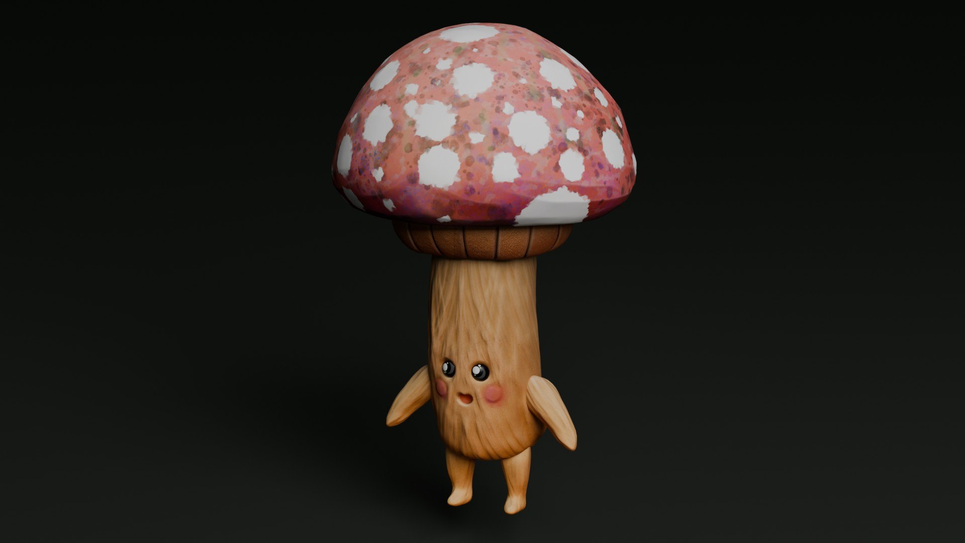 Mushroom Character 3D model https://p.turbosquid.com/ts-thumb/1A/MOIyvw/c1/mushroomcharacter_66/jpg/1778566071/1920x1080/fit_q87/cf4f63db15c67dd811102310da7dba103ec3c07d/mushroomcharacter_66.jpg