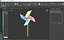 Pinwheel Rigged Animated Low Poly