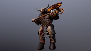 3D Bull model