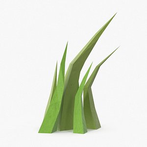 Low Poly Grass Medium