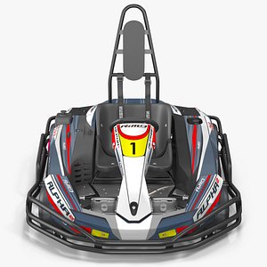 RiMO ALPHA2 Kart with Roll Bar Rigged
