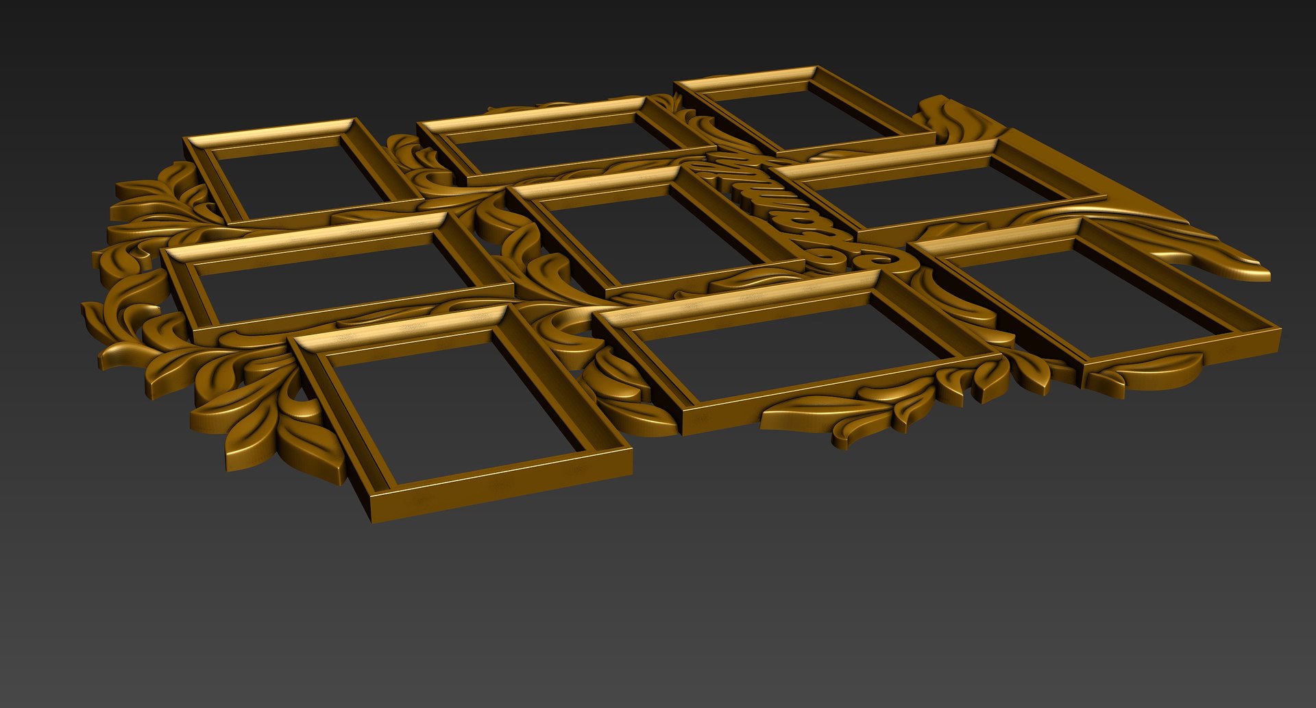 Frame cnc 3D model - TurboSquid 1711958